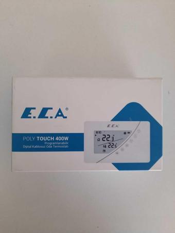 Eca Poly Touch 400W Kablosuz Oda Termostatı 