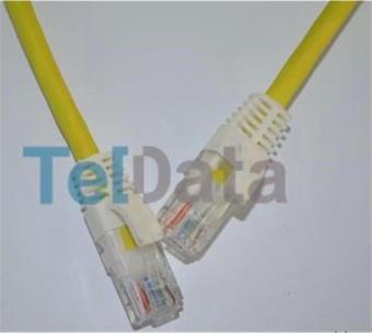 Teldata TLD-500YS Cat6 5MT Sarı Utp Patch Kablo