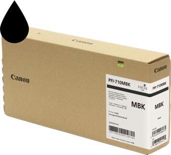 Canon PFI-710 MBK (Matt Black) Matt Siyah Plotter Orijinal Mürekkep Kartuş 700 ml. (2353C001)
