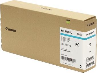 Canon PFI-1700 PC (Photo Cyan) Fotoğraf Mavi Plotter Orijinal Mürekkep Kartuş 700 ml. (0779C001)