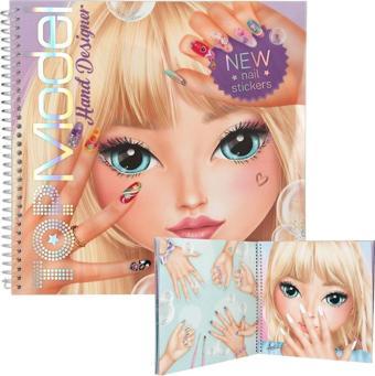 Top Model Topmodel Create Your Hand Design Colouring Book