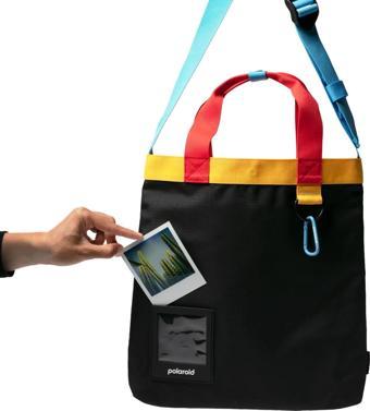 Polaroid Ripstop Tote Bag - Black Multi