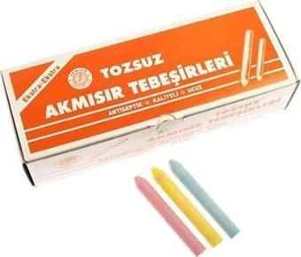 Akmısır Tebeşir Tozsuz 100 Lü Renkli (10 Lu Koli)