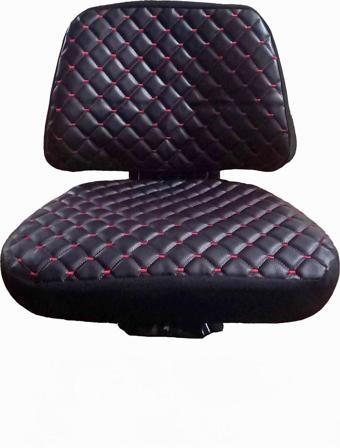 Traktör Koltuk Kılıfı - Kolçaksız - Vinlex Siyah - Bb-371