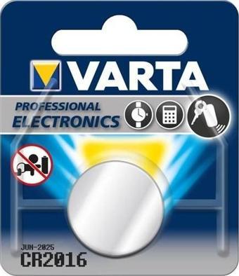 VARTA Lithium 10 Adet CR-2016 3V Lityum Pil