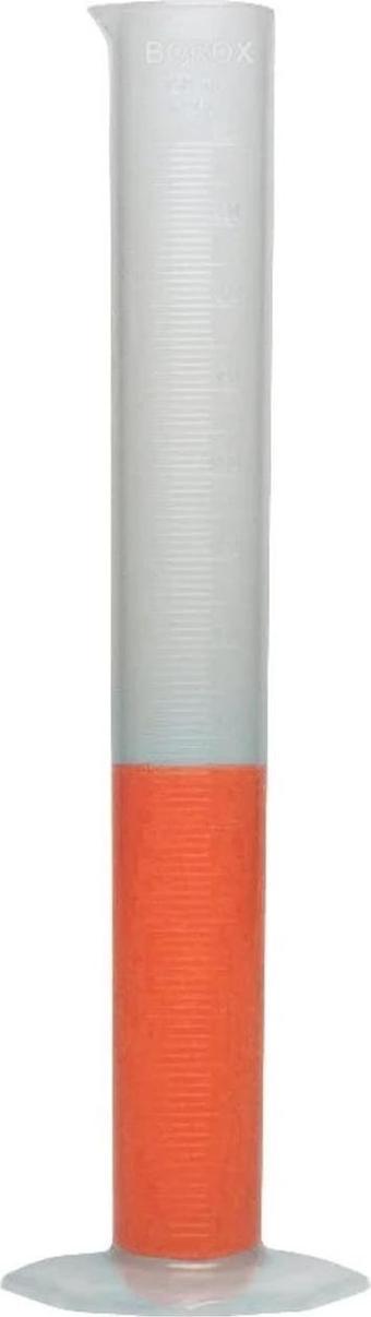 Borox Plastik Mezür 250 ml Uzun form Kabartma Skala