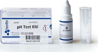 ChemBio PH Test Kiti 6.8-8.2 Kolorimetrik 100 Test Su Havuz Akvaryum PH Ölçer