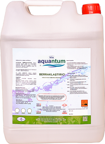 Aquantum 10 Kg Parlatıcı - Berraklaştırıcı - Liquid Brightener-ToptancıyızBiz