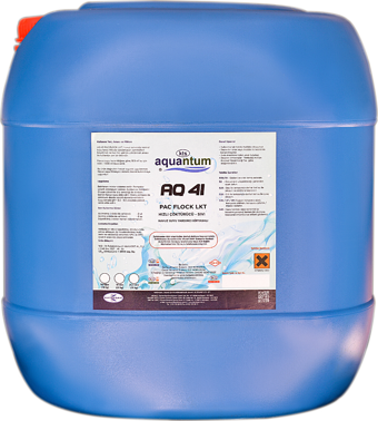 Aquantum 30 Kg Hızlı Çöktürücü Sıvı - Liquid Flocculant-ToptancıyızBiz