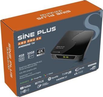 Sine Plus A80 Pro 4K 32GB Android Tv Box