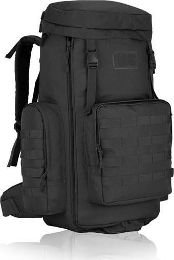 Protector Plus 408 Kamp Dağ Sırt Çantası 75+10L Siyah