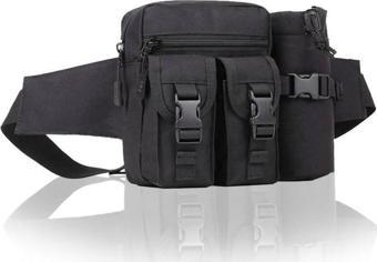 Protector Plus Günlük Kullanım Bel Çantası Siyah