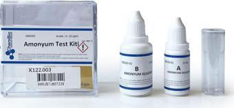 ChemBio Amonyum Test Kiti 0-10 ppm 100 Test Kolorimetrik Ammonium Su Kalite Akvaryum