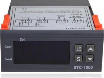 STC-1000 LCD Prob Termostat Problu 5M Kablolu