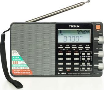 Tecsun PL880 Dijital Radyo Dual Conversion AM/FM Uzun Dalga