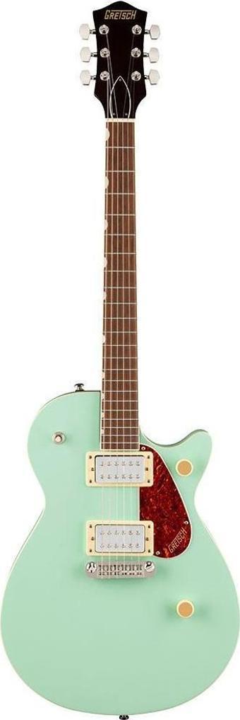 Gretsch Streamliner Jet Club Single Cut with Wraparound Laurel Klavye Mint Metallic Elektro Gitar