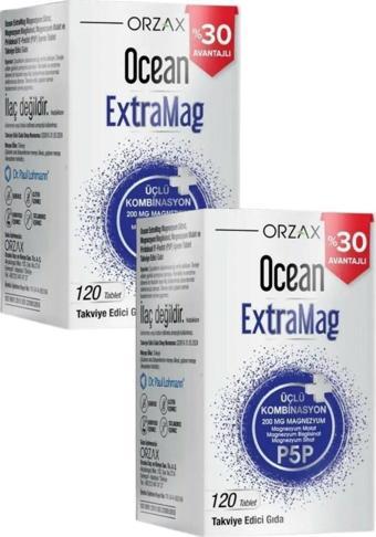 Ocean Extramag 120 Tablet x 2 Adet