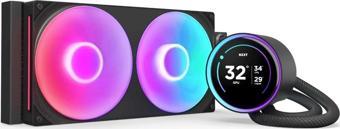 NZXT Kraken Elite RGB Siyah IPS LCD 280 mm Intel-AMD Uyumlu Sıvı Soğutucu
