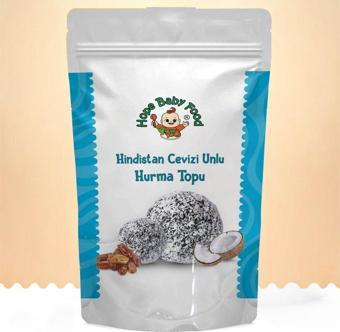 Hope Baby Food Hindistan Cevizi Unlu Hurma Topu - 90 Gram