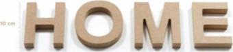 Rafhomestore Home Yazısı ( 10 Cm Yükseklik 18 Mm Kalnlık Ham Mdf ) Komple Takım