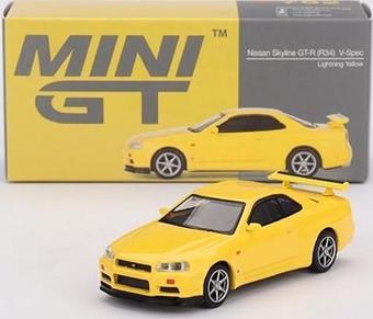 Mini GT 762 Nissan Skyline GT-R (R34) V-Spec 1/64