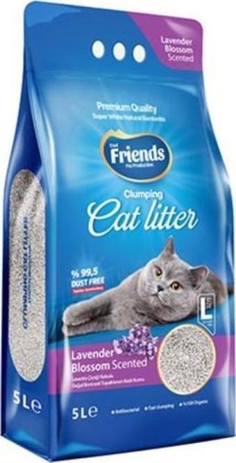 Friends Lavantalı Kedi Kumu 5 Lt