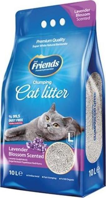 Friends Lavantalı Kedi Kumu 10 Lt