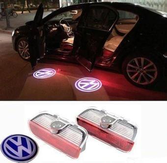 Volkswagen Passat Uyumlu B7 Kapı Altı Hayalet Logo Orjinal Lazer LED