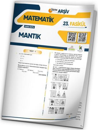 2025 TYT Matematik Mantık ÖSYM Çıkmış Soru Modüler Set 23. Fasikülü  - Karakutu Yayınları
