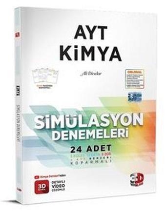 2023 AYT Kimya Simülasyon Denemeleri - Kolektif  - 3D Yayınları