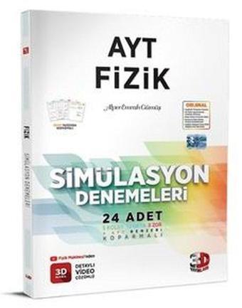 2023 AYT Fizik Simülasyon Denemeleri - Kolektif  - 3D Yayınları