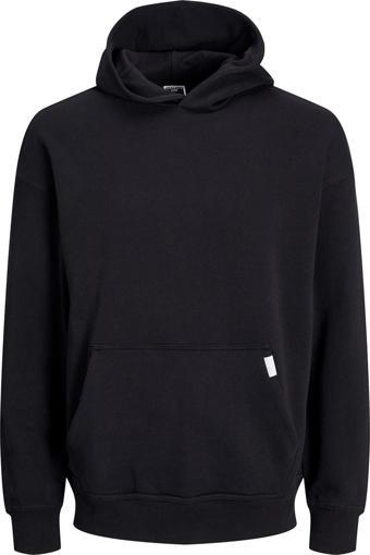 Jack &amp; Jones 12251328 Erkek Sweatshirt Siyah