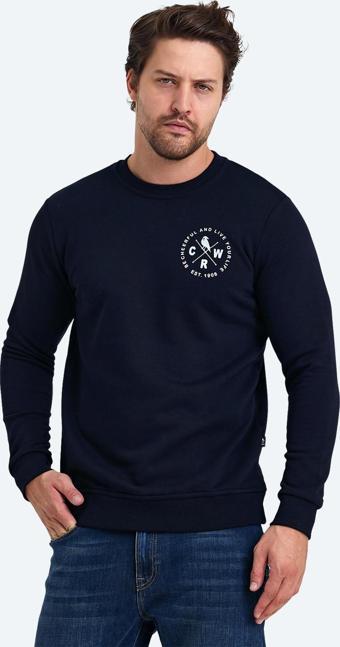 The Crow LIFE Erkek Sweatshirt Lacivert