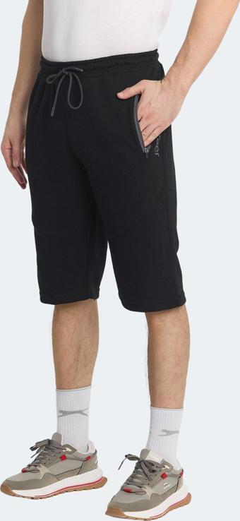 Slazenger NATIVA Erkek Şort Siyah