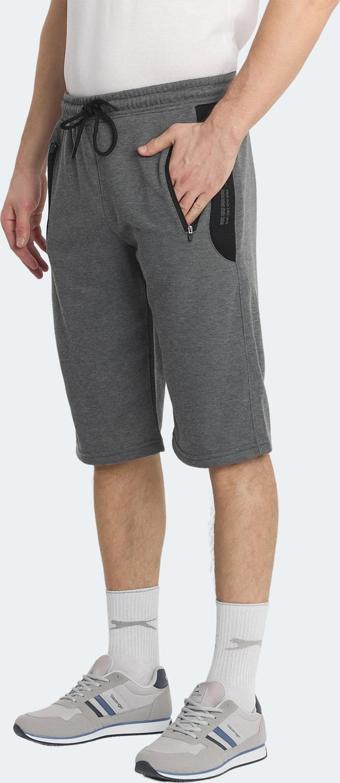 Slazenger NEACEL Erkek Şort Koyu Gri
