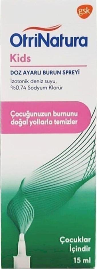 OtriNatura Kids Doz Ayarlı Burun Spreyi 15 ml