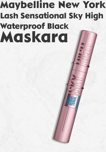Maybelline New York Lash Sensational Sky High Waterproof Siyah Maskara