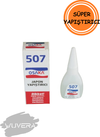 Wuvera 507 Yapıştırıcısı – Ekstra Güçlü, Hızlı Kuruma, 20 gr