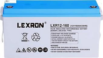 Lexron 12V 160Ah Deep Cycle Nano Carbon Jel Aakü