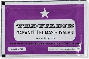 TekYıldız Kumaş Boyası - Koyu Mor