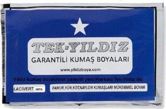 TekYıldız Kumaş Boyası - Orta Lacivert