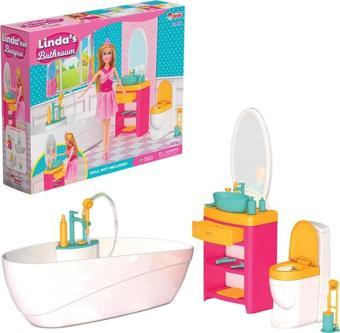 Linda'nın Banyosu - Muhteşem Banyo Oyuncak - Eğlenceli Banyo Seti - Barbie Banyo Seti