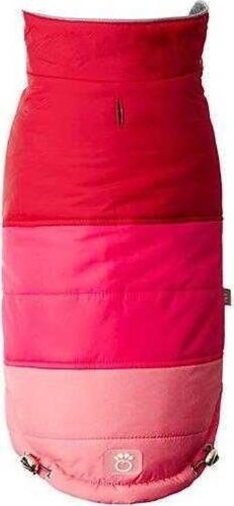 GF PET Kırmızı Parçalı Mont XXSmall