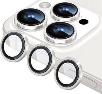 iPhone 16 Pro / iPhone 16 Pro Max Raze Metal Kamera Lens Koruyucu