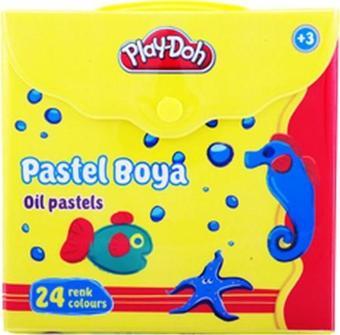 Play-Doh 24 Renk Pastel Boya Çantali Play-Pa007