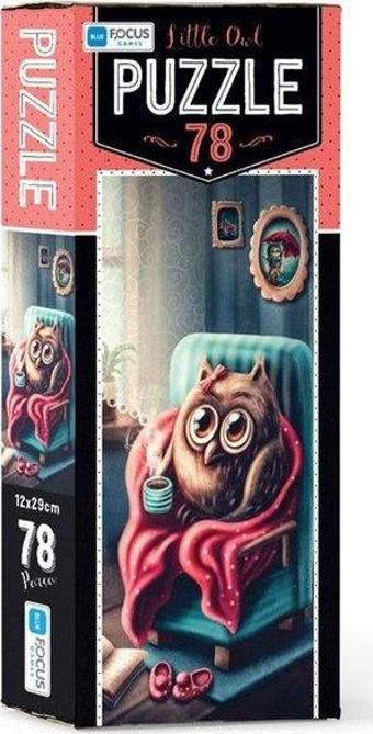 Blue Focus Little Owl 78 Parça Puzzle BF226