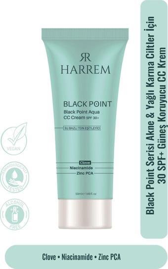 Akneli & Yağlı Karma Ciltler İçin 30SPF Güneş Koruyucu Cc Krem Black P.int 50Ml
