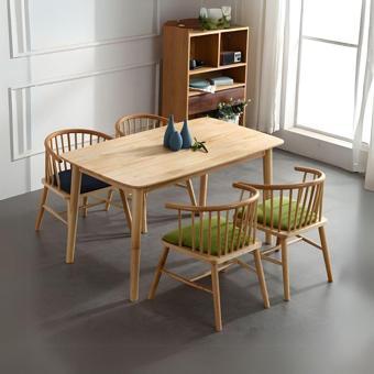 Gazzini Furniture Omurga Pro Döşemeli Ahşap Sandalye 51x51 cm