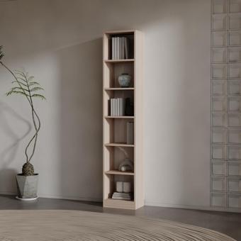 INFORNO SUNTALAM KİTAPLIK ( 200 X 40 X 28 ) HARELİ CEVİZ (MAT)