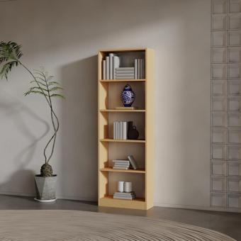 İLAY SUNTALAM KİTAPLIK ( 200 X 60 X 24) BAMBU ( PARLAK )